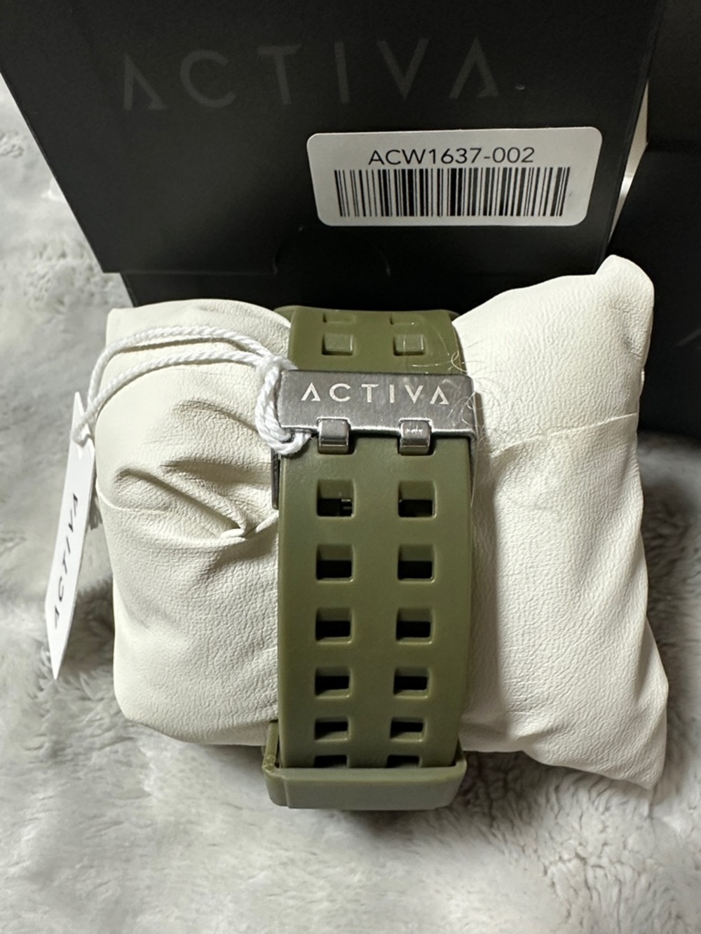 Activa x Invicta Dual Time Black Ops Watch Olive Green NWT - Picture 4 of 7